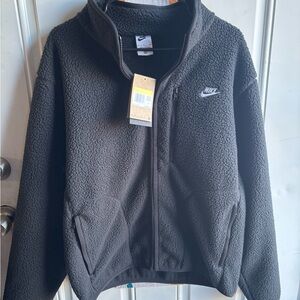 Nike Charcoal Fleece Jacket